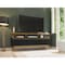 Manhattan Comfort Yonkers 62.99 TV Stand, Black and Cinnamon 233BMC82 - alternate 1